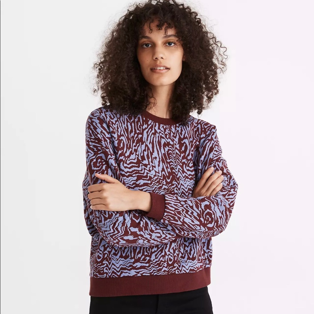 Madewell Re)sourced Cotton Oversized Sweatshirt